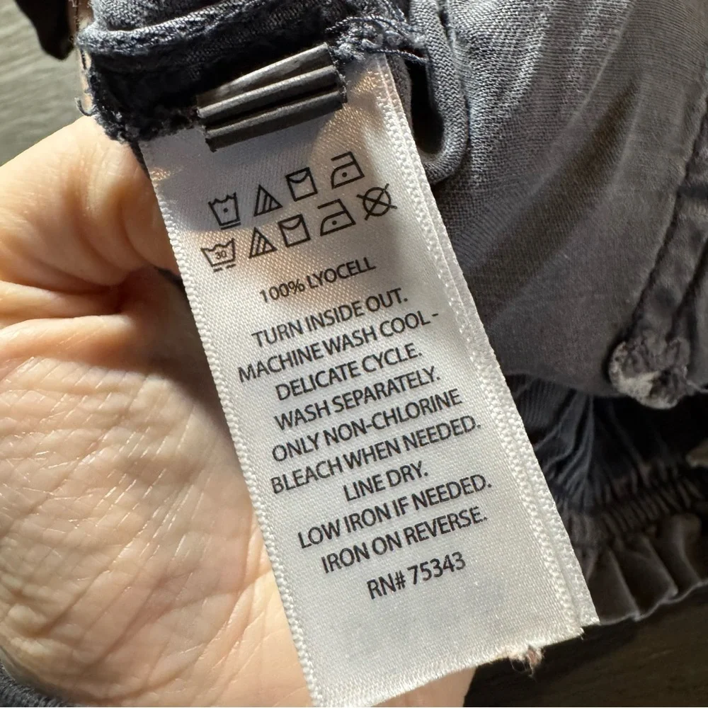 C&C California Shorts Lyocell Dark Grey Drawstring XS